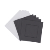 Picture of Square aperture square cards - Grey (Pack of 5)