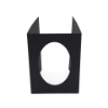 Picture of Oval Aperture A6 Cards - Grey (Pack Of 5)
