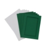 Picture of Rectangular Aperture A6 Cards - Green (Pack Of 5)