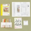 Picture of Hide And Squeak - (Ink And Snail) Cross Stitch Kit By Bothy Threads