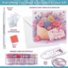 Picture of Sweet Blooms Crystal Art Card Kit 15x15cm