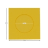 Picture of Round aperture square cards - Bright Mixed Colours (Pack of 6)