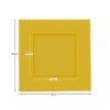 Picture of Square aperture square cards - Bright Mixed Colours (Pack of 6)
