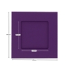 Picture of Square aperture square cards - Purple (Pack of 5)