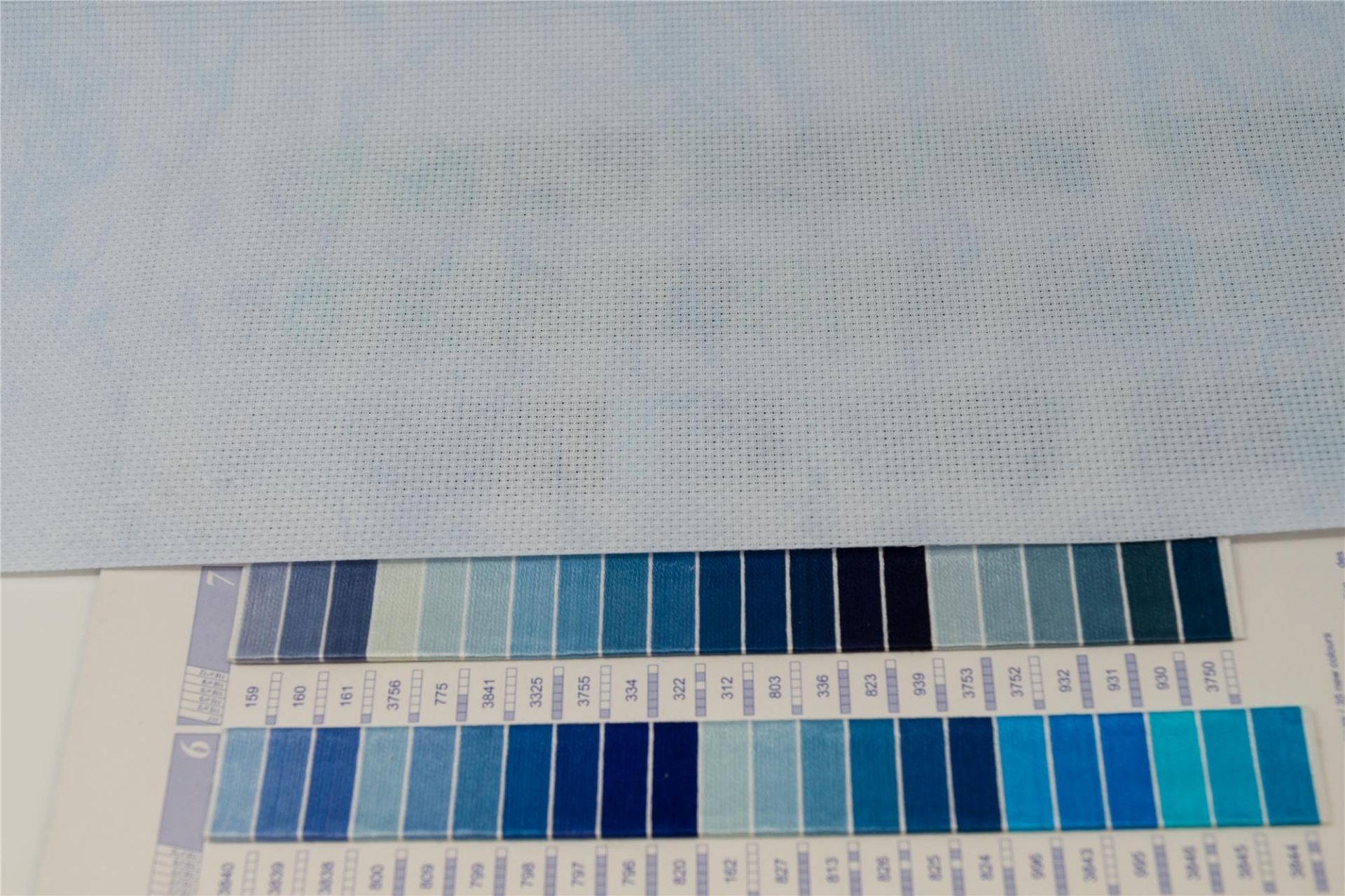 Zweigart Vintage Blue Sky 14 unidades Aida (5139) (Múltiples tamaños disponibles) - Imagen 4 de 10
