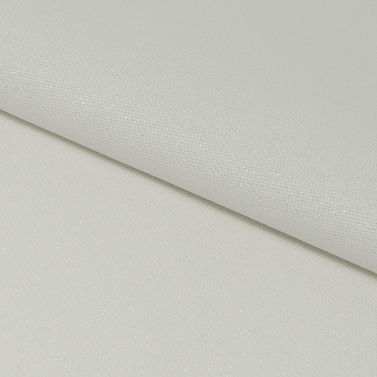 Zweigart Snow Glitter 18 Count Aida (11) (Multiple Sizes Available)