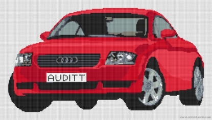 Picture of Audi TT Cross Stitch