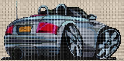 Picture of Audi TT Cross Stitch