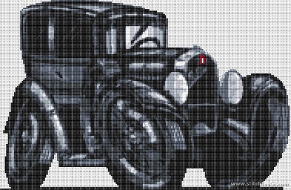 Picture of Fiat 1932 BAILIL Cross Stitch