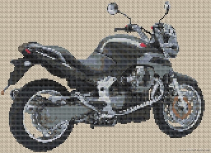 Picture of Moto Guzzi Breva 1100 Cross Stitch