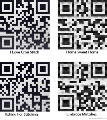 Picture of QR Codes Cross Stitch