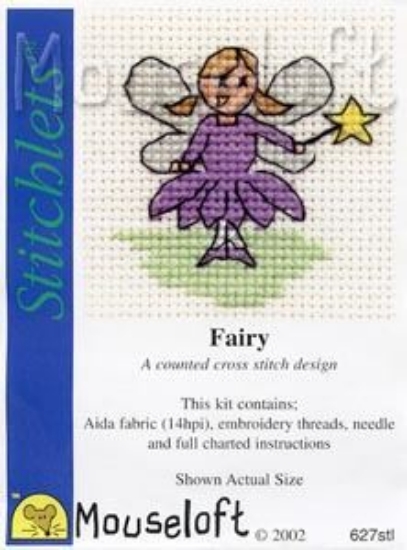 Picture of Mouseloft "Fairy" Stitchlets Cross Stitch Kit