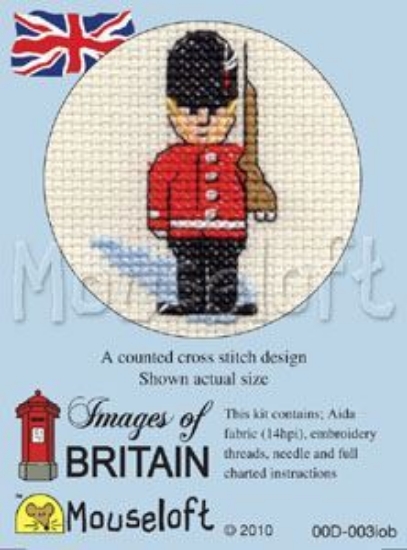 Picture of Mouseloft "Guardsman" Images Of Britain Cross Stitch Kit