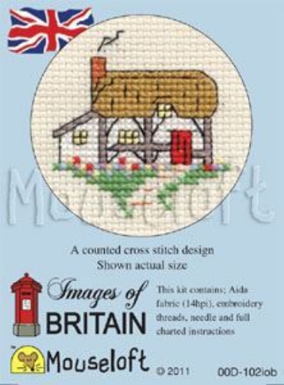 Picture of Mouseloft "Cottage" Images Of Britain Cross Stitch Kit