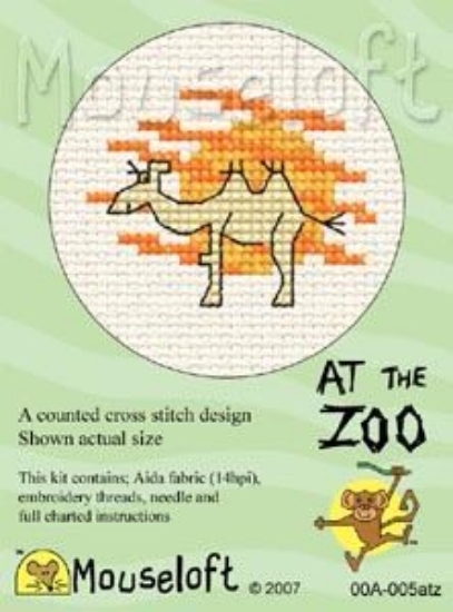 Picture of Mouseloft "Camel" At The Zoo Cross Stitch Kit