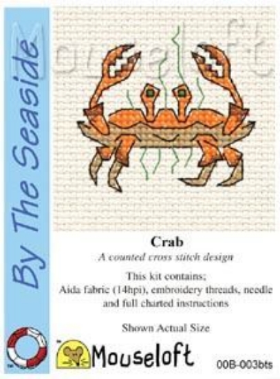 Picture of Mouseloft "Crab" By The Seaside Cross Stitch Kit