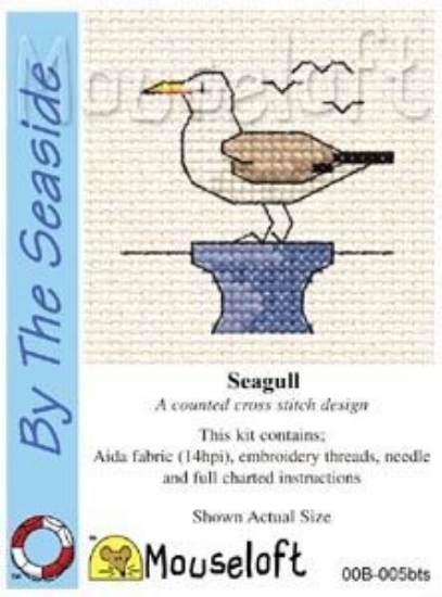 Picture of Mouseloft "Seagull" By The Seaside Cross Stitch Kit