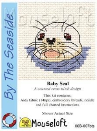 Picture of Mouseloft "Baby Seal" By The Seaside Cross Stitch Kit