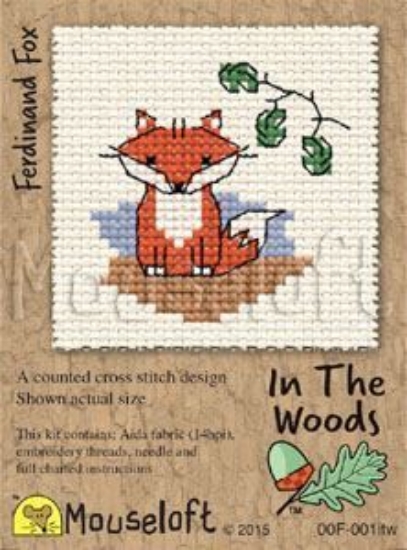 Picture of Mouseloft "Ferdinand Fox" In The Woods Cross Stitch Kit