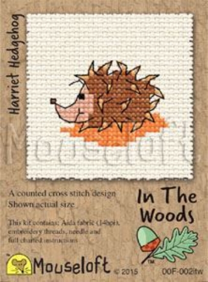 Picture of Mouseloft "Harriet Hedgehog" In The Woods Cross Stitch Kit
