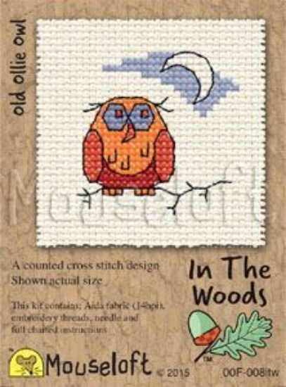 Picture of Mouseloft "Old Ollie Owl" In The Woods Cross Stitch Kit
