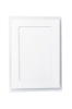 Picture of Rectangular Aperture A6 Cards - White (Pack Of 5)