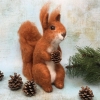 Picture of Highland Red Squirrel Needle Felting Kit
