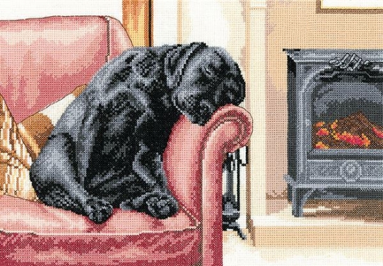 Picture of After the Walk - 14ct Aida Cross Stitch Kit