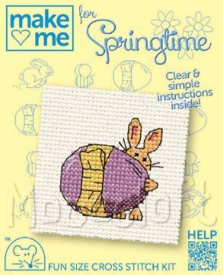 Picture of Mouseloft "Easter Egg" Make Me for Springtime Cross Stitch Kit