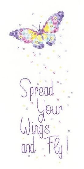 Picture of Spread Your Wings - 14ct Aida Cross Stitch Kit