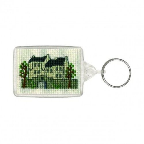 Picture of Castle Keyring Cross Stitch Kit