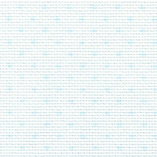 Picture of Zweigart Blue Dots Motif 14 Count Aida (5239)