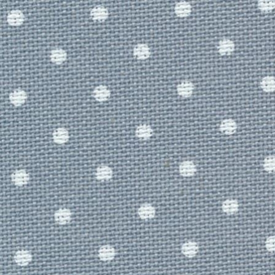 Picture of Zweigart Blue Dots Petit Point 32 Count Murano Cotton Evenweave (5269)
