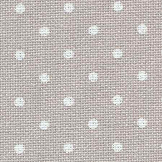 Picture of Zweigart Grey Dots Petit Point 32 Count Murano Cotton Evenweave (7349)