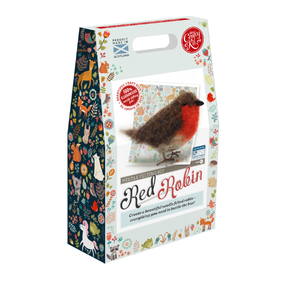 Picture of Red Robin Needle Felting Kit