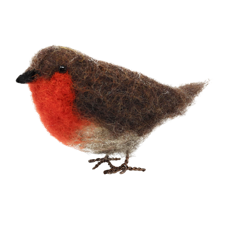 Red Robin Needle Felting Kit Stitchtastic