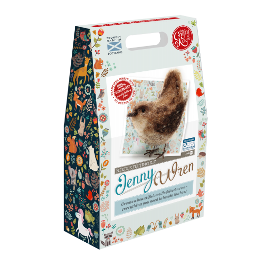 Picture of Jenny Wren Needle Felting Kit