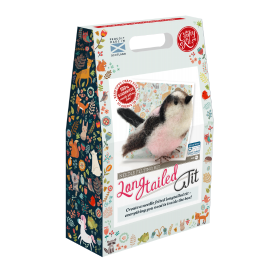 Picture of Longtailed Tit Needle Felting Kit