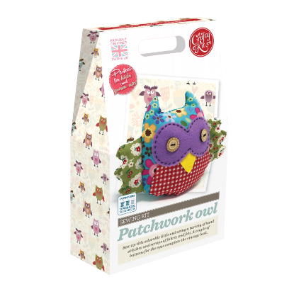 Picture of Patchwork Owl Sewing Kit
