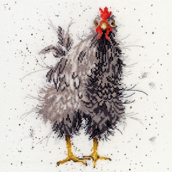 Picture of Hannah Dale - Curious Hen Cross Stitch Kit by Bothy Threads