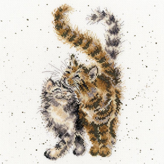 Picture of Hannah Dale - Feline Good Cross Stitch Kit by Bothy Threads