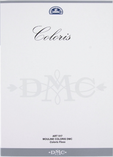 Picture of DMC Coloris Floss Shade Card (real threads) - W517