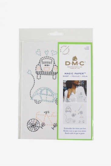 Picture of DMC Cars Collection Embroidery Magic Paper