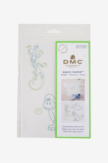 Picture of DMC Shark & Dinosaur Collection Embroidery Magic Paper