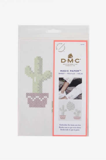 Picture of DMC Cactus Plants Collection Cross Stitch Magic Paper