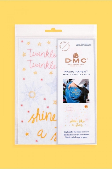 Picture of DMC Twinkle Stars Collection Embroidery Magic Paper