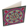 Picture of Mandala, 18x18cm Crystal Art Card