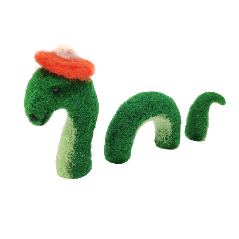 Loch Ness Monster Needle Felting Kit Stitchtastic