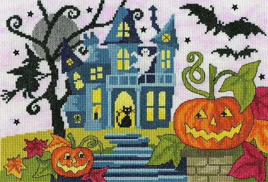 Picture of Julia Rigby - Spooky! Cross Stitch Kit by Bothy Threads