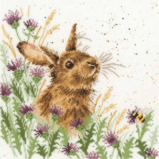 Picture of Hannah Dale - The Meadow Cross Stitch Kit by Bothy Threads